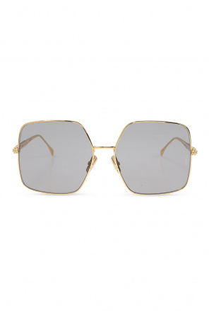 SL334 square frame sunglasses - Sunglasses with logo Fendi